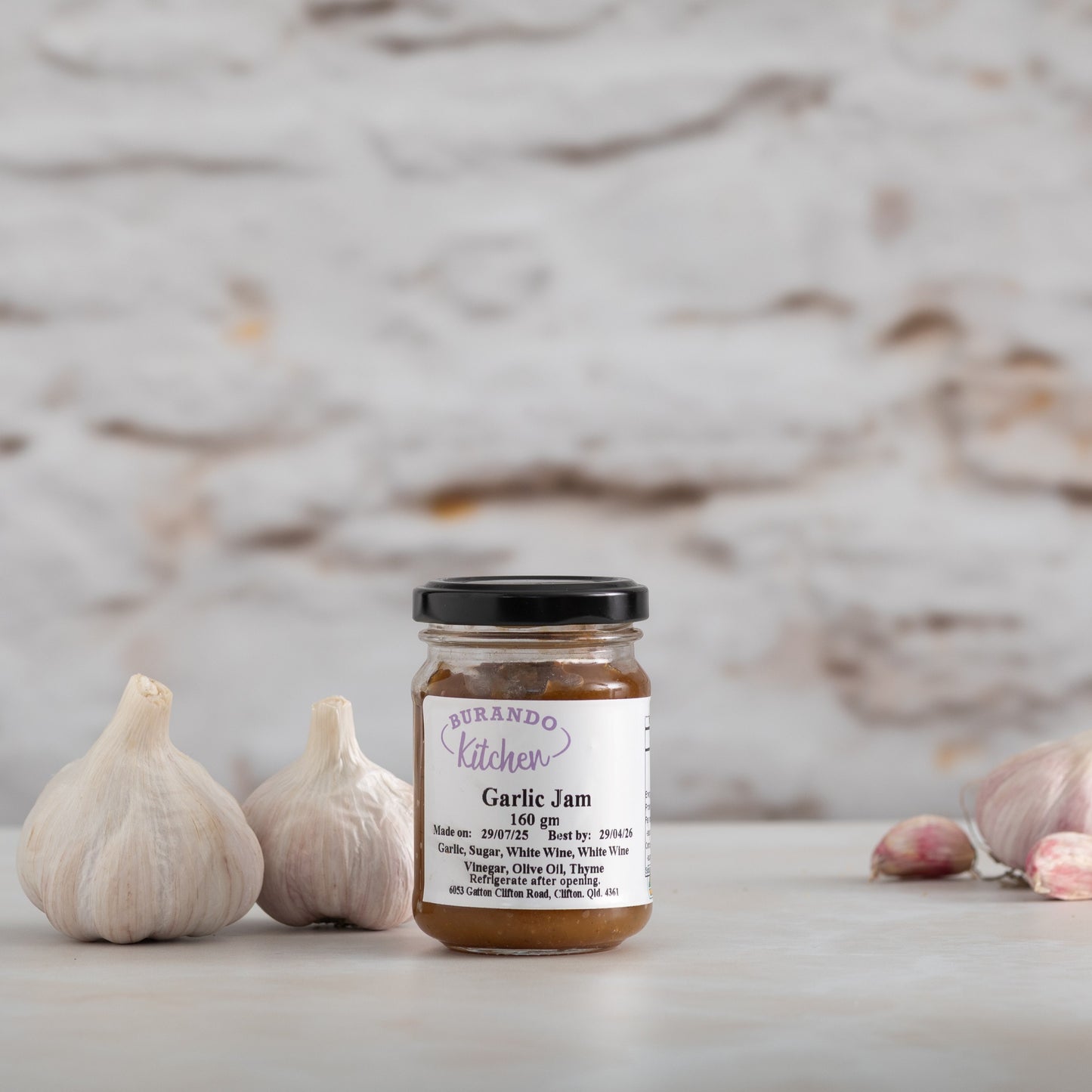 Burando Downs Garlic Jam