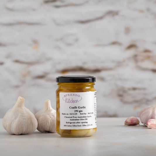 Burando Kitchen confit garlic