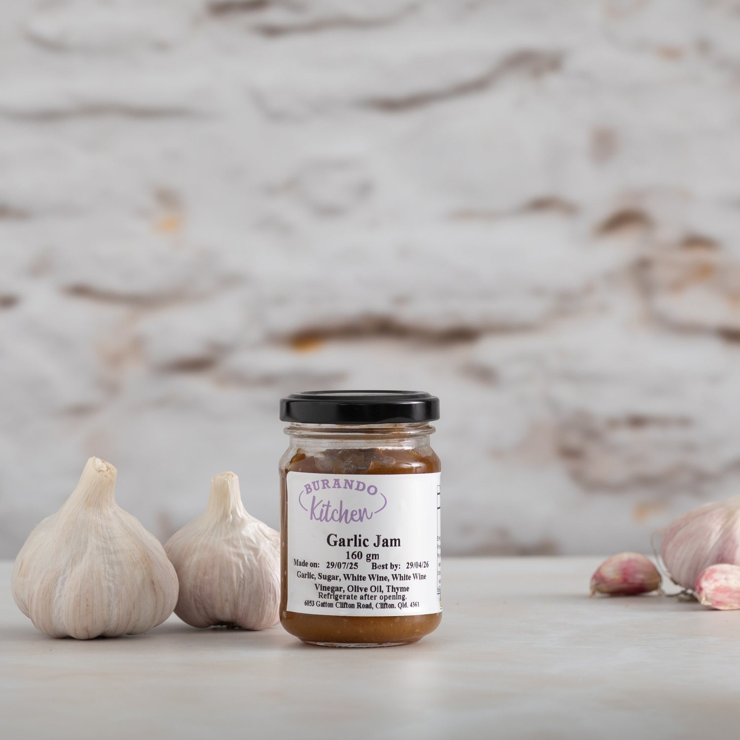 Burando Downs Garlic Jam 