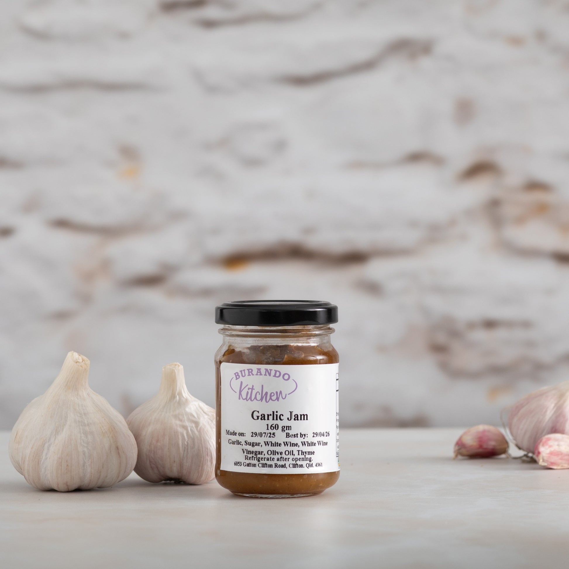 Burando Downs Garlic Jam 